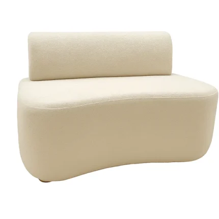 2 Seater Classic Towel Fabric Sofa