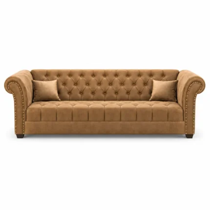 3 Seater Jumbo Sofa Cum Bed with Armrests